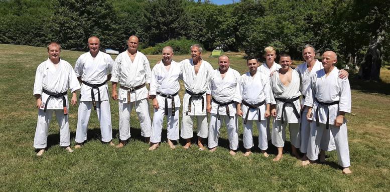 instruktorzy karate z Polski i Włoch