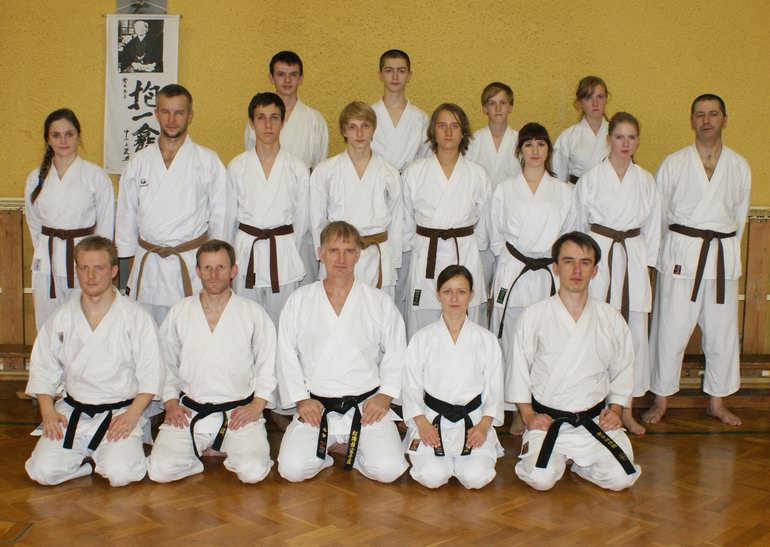 Grupa karateków
