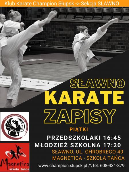 Karate Sławno Zapisy 2023 treningi